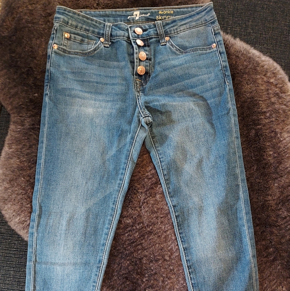 Girls Youth ~ 7 For All Mankind ~ Skinny Ankle Jeans